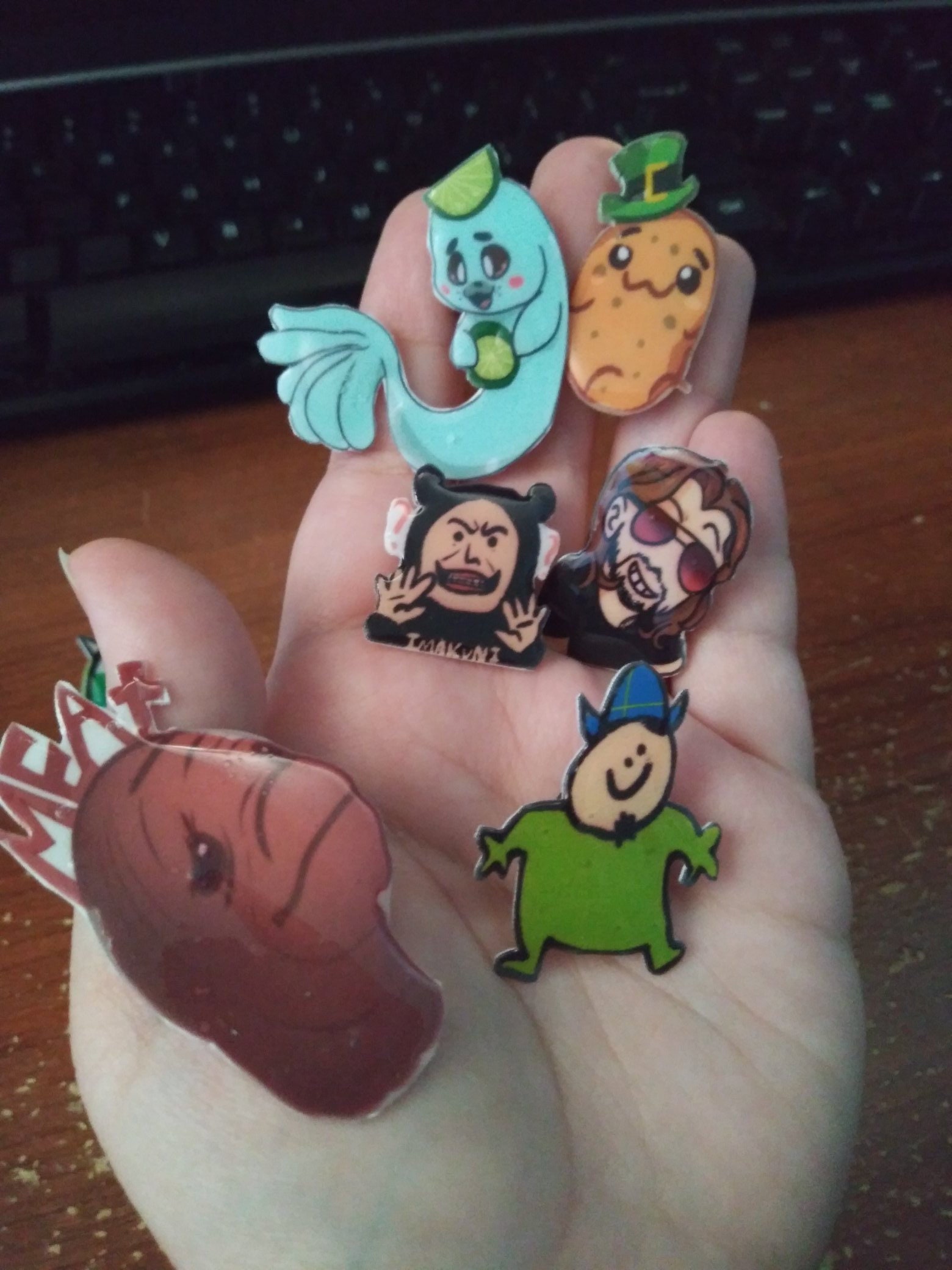 Vinesauce Pins Vinny Joel Rev Imakuni Jen Fred Darren Etsy