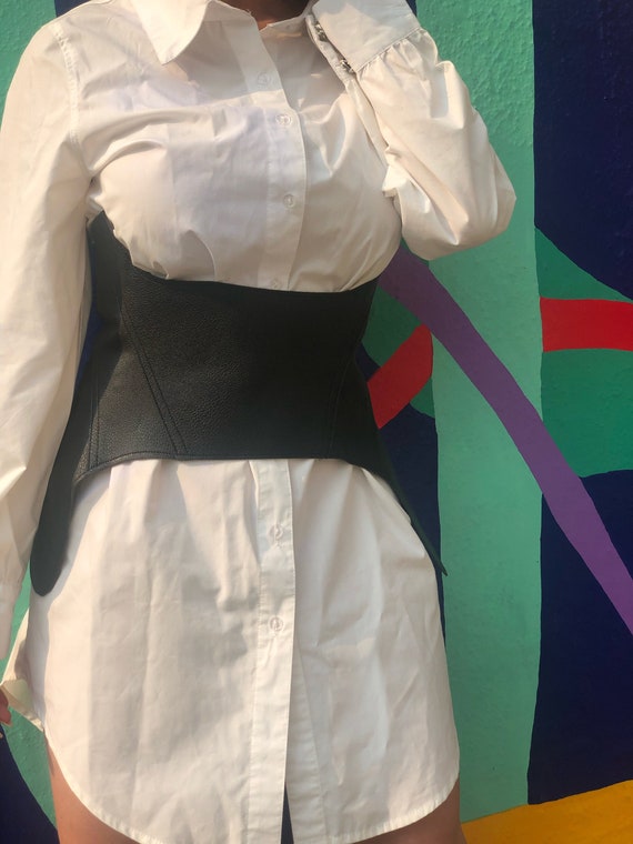 Structured Corset Waist Belt