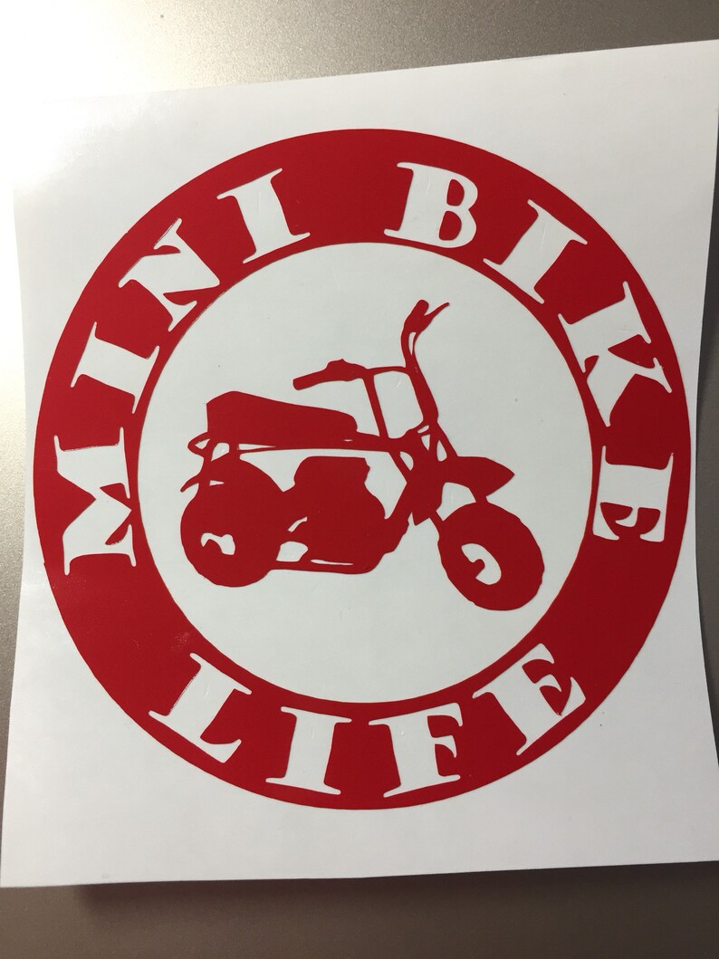 Mini Bike Life Minibike Doodlebug Decal | Etsy