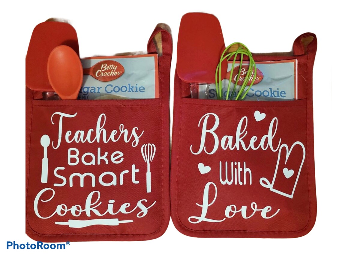 Oven Mitts/Pocket Personalized Oven Mitts/Pot Etsy