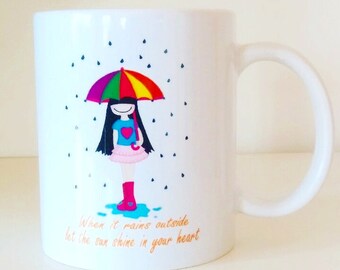 Cup original little Dreamers sc when It rains outside