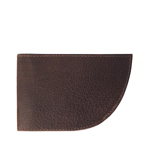 Cartera de bolsillo frontal de cuero Nantucket