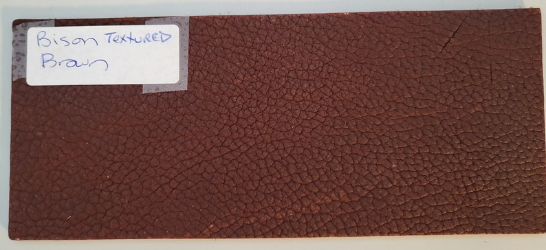Bison Textured Brown scraps