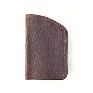 Minimalist Wallet in genuine leather image 6