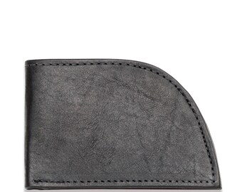 American Bison Leather Front Pocket Wallet Slim RFID Wallet