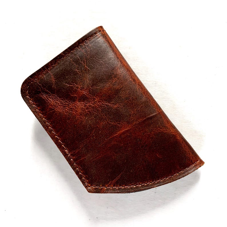 Minimalist Wallet in genuine leather image 8
