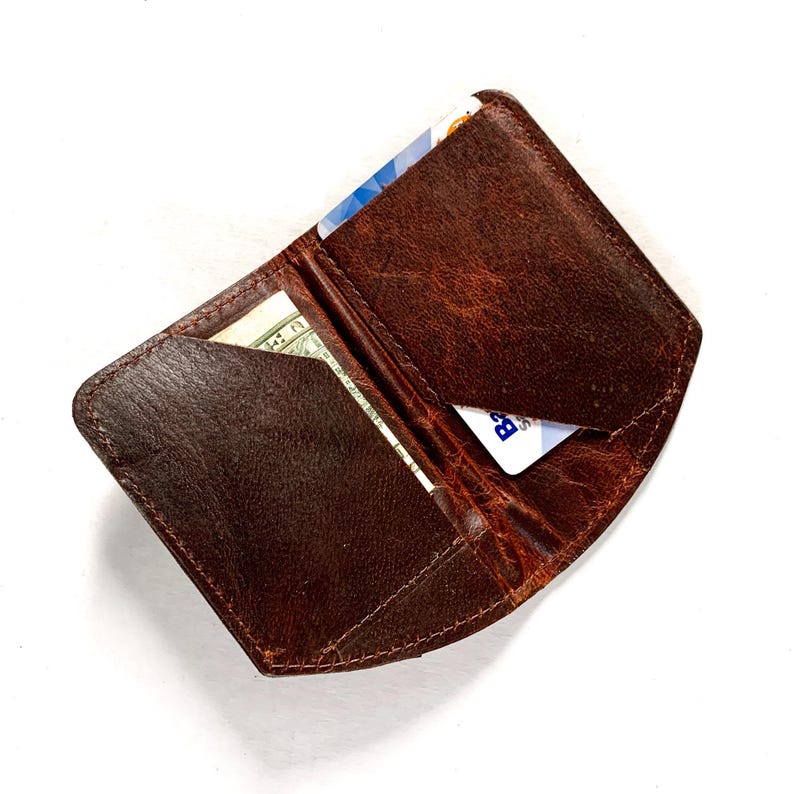 Minimalist Wallet in genuine leather image 9