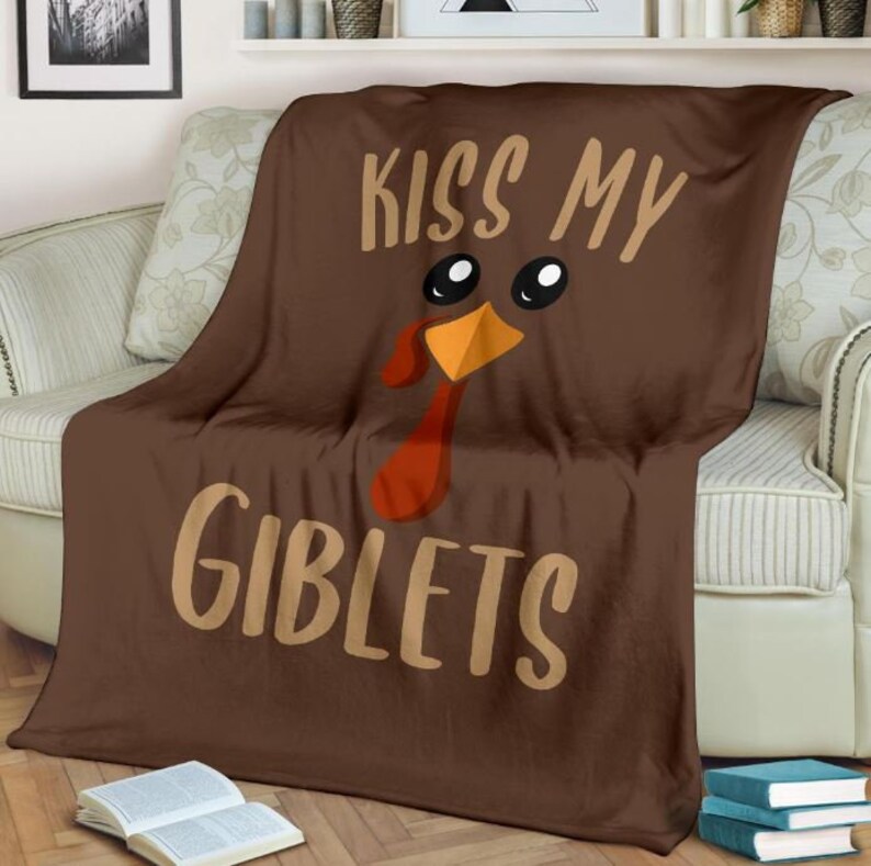 Thanksgiving Thanksgiving Decor Throw Blanket Blanket image 1