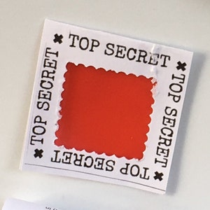 Roter Dekoschirm (8er Pack)