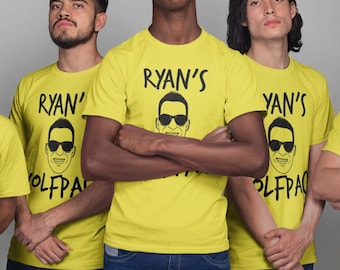 Bachelor Party Shirt Set Customized With The Groom's Face and Name!