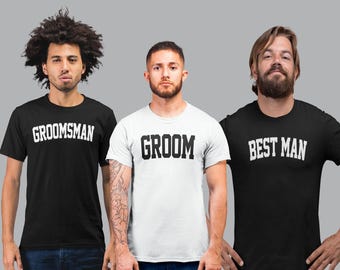 Custom Bachelor Party Shirts – Personalized with Your Role