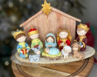 Nativity set,Christmas decorations,Jesus,Christmas ornaments,Christmas gift,Christmas tree decorations and ornaments