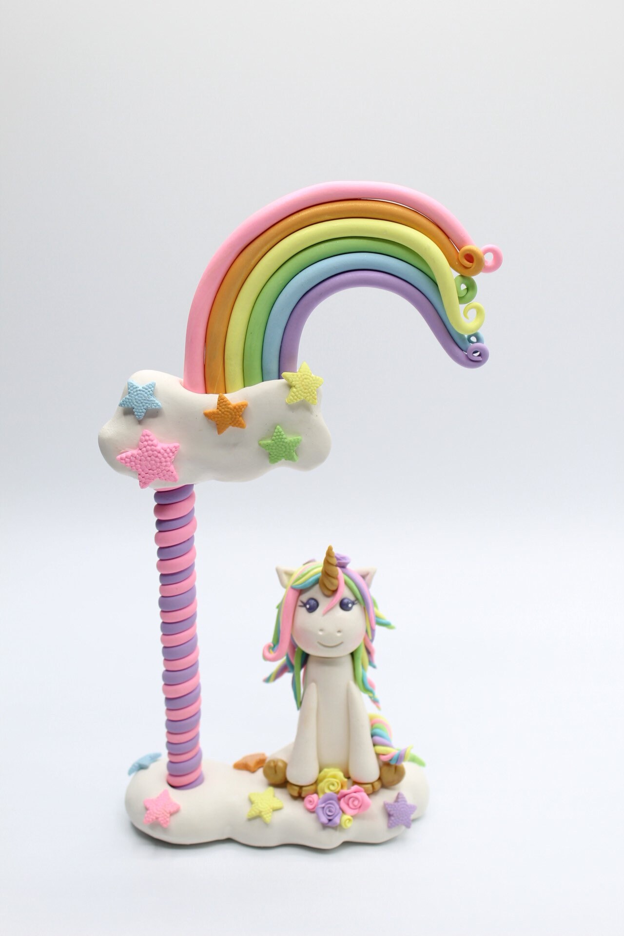 unicorn cake topperbirthday cake topperbaby 1st birthday etsy