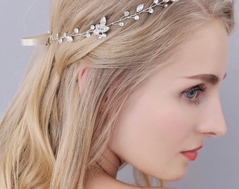 In stock! Quick ship! Rhinestone hair vine