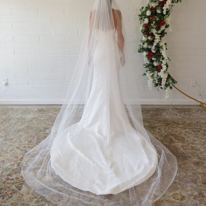 IN STOCK! Quick ship! Plain veil