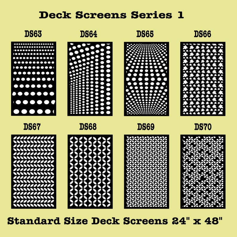 Inserts metal screens privacy screens deck screens outdoor patio screens