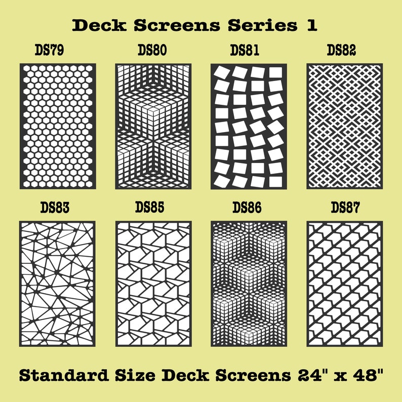 Inserts metal screens privacy screens deck screens outdoor patio screens