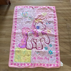 Vintage My Little Pony Blanket - Etsy