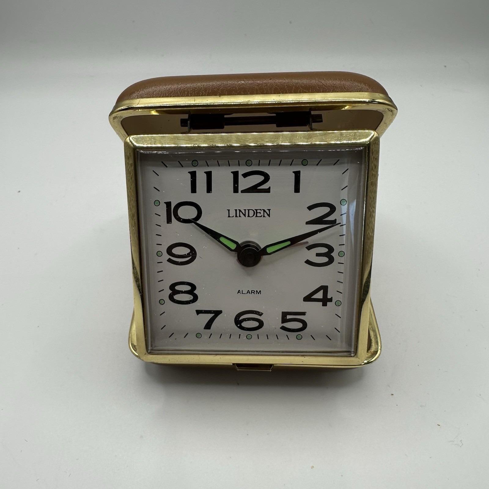 Vintage Linden Travel Alarm Clock - Etsy