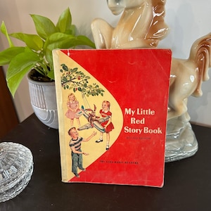 Vintage 1957 Mein kleines rotes Bilderbuch Ginn Basic Readers Revised Edition Primer