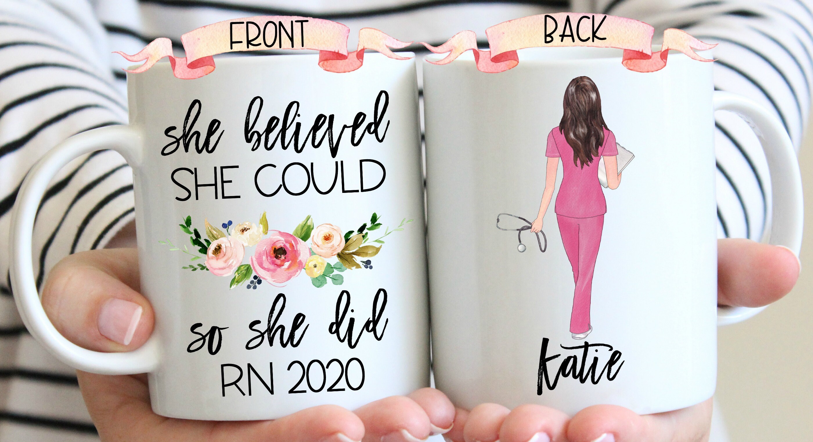 Nurse Graduation Gift, Future Nurse Gift, She Believed She Could So S…