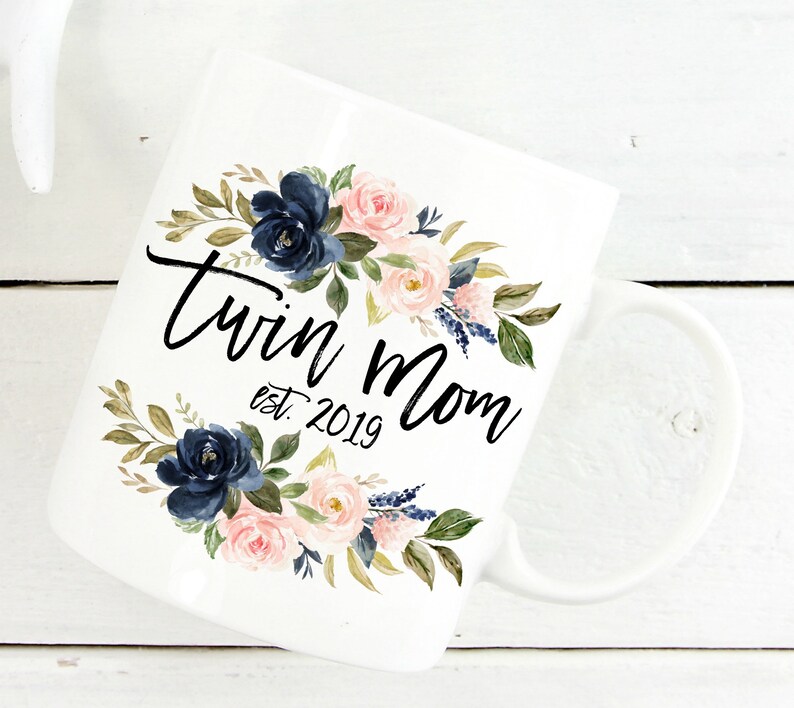 Gift For New Mom Of Twins Mug Twin Mom To Be Expecting Twins Etsy