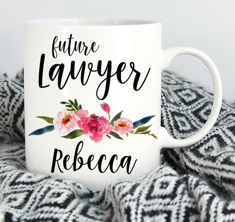 Future Lawyer Gift Personalized Law Student Gift for Women Etsy