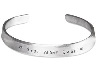 Mimi Bracelet - Mimi Jewelry Gift - Best Mimi Ever - Gift Idea for Mimi - New Mimi To Be Gifts - Perfect for Birthday or Christmas