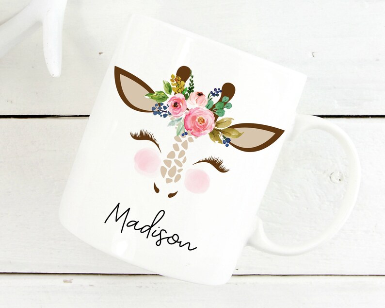 Personalized Giraffe Gifts for Women Giraffe Mug With Name - Etsy UK