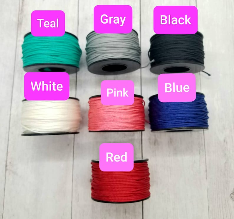 Custom Word String Bracelet Cord Bracelet Friendship Etsy