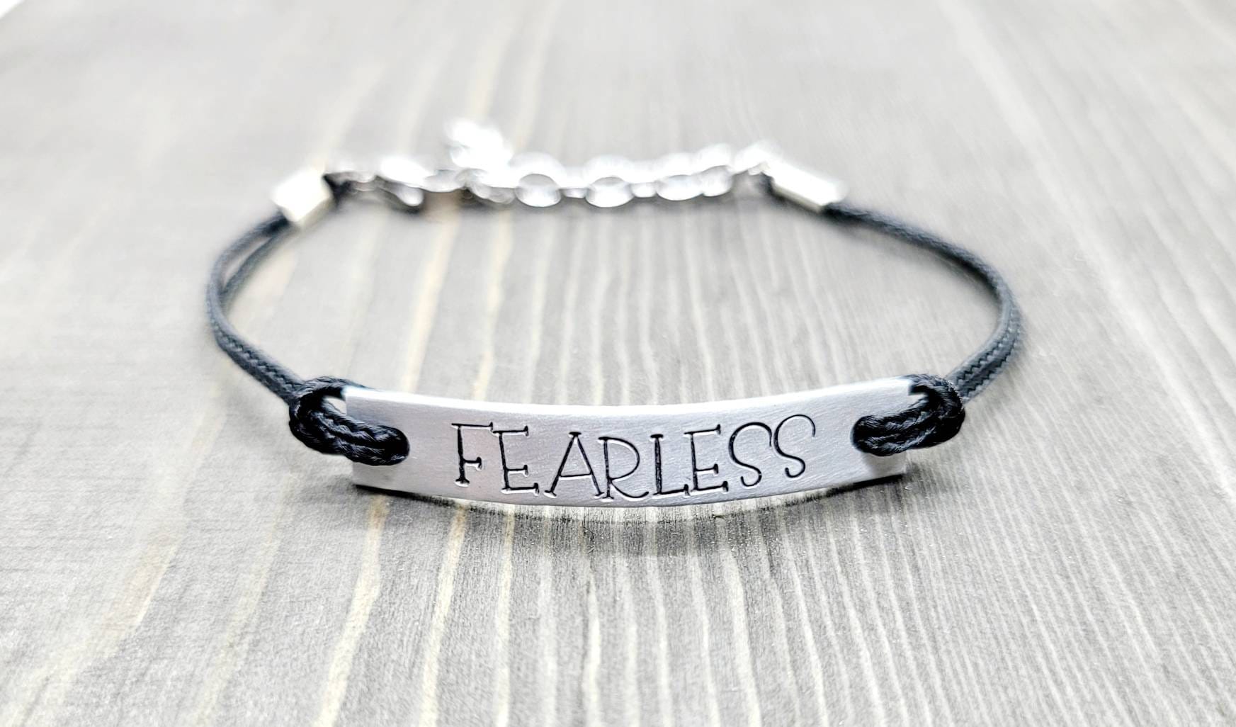 Custom bar bracelet - Word Bracelet -  Mantra bracelet - ankle bracelet - cord bracelet - custom word bracelet gift for her, anklet