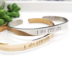 Essential Worker Bracelet - Nurse Bracelet - Essential Worker Gift ...
