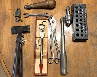 Vtg Lot Of 9 U.S. Made Tools USA Specials Quality Machinist Craftsmen