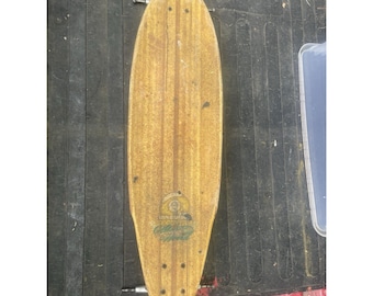 Vtg Sector 9 Ala Moana 100% Bamboo 31” Board Sidewinder No Wheels See Pictures