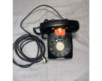 Vintage Telephone Brass Rotary Style Paramount Collection Classic
