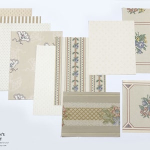 Designer Wallpaper Sample Pack - Sweet Cottage Mix