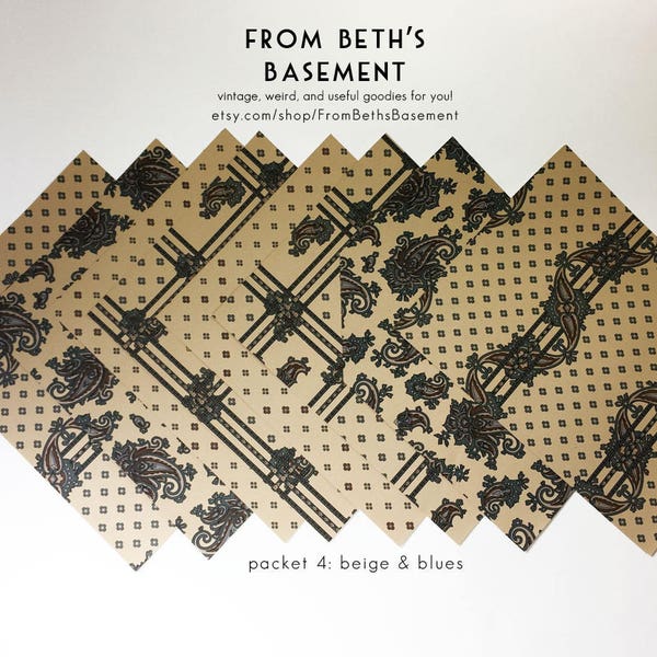 Designer Wallpaper Remnants Etsy