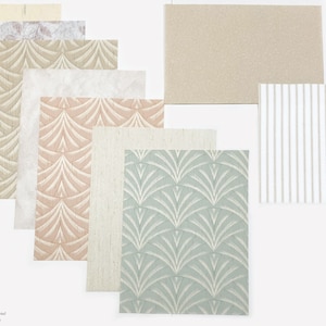 Proefpakket designerbehang: mix eclectische deco-achtergronden