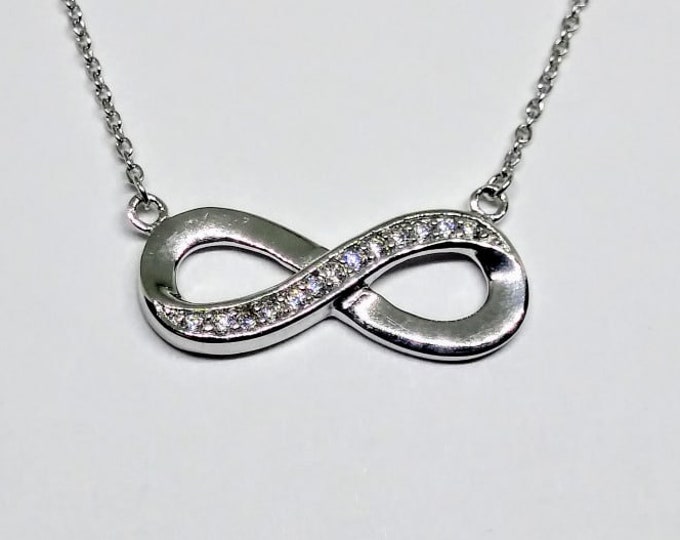 Infinity Pendant | Sterling Silver Infinity Knot Necklace