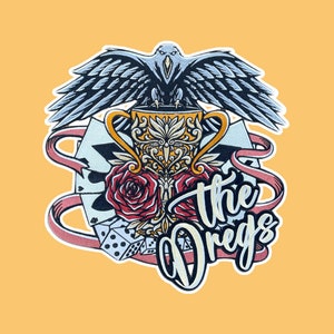 Dregs Iron-On Patch | Leigh Bardugo-Inspired Embroidered Patch | Six of Crows Grishaverse Merch