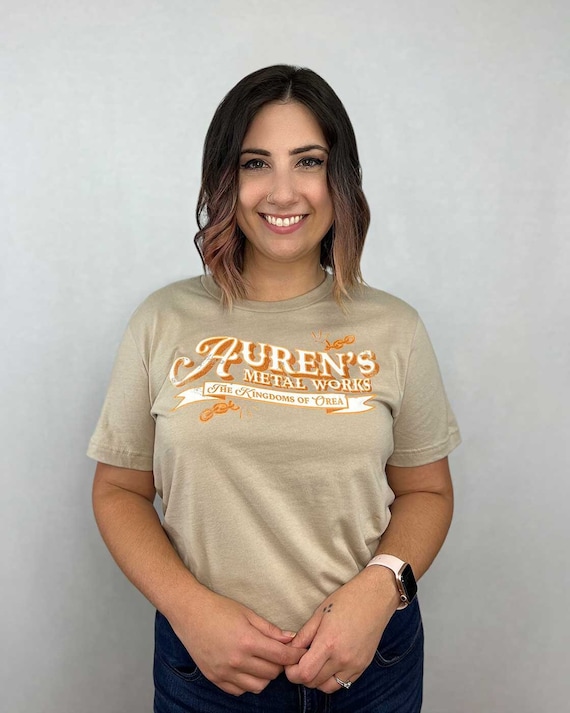 Seven Sisters Sting Trui Dames Auren's Metal Works Tee Gild Shirt