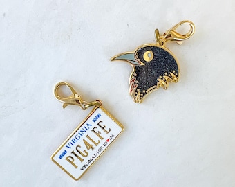 The Raven Cycle Charms | Maggie Stiefvater-Inspired Jewelry | Bookish Charms | Bookish Jewelry