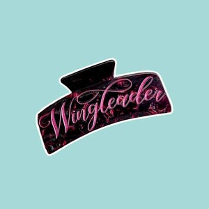Wingleader Claw Clip | Bookish Hair Accessory | Fantasy Hair Claw | Perfect Gift for Book Lovers & Readers | Cute Bookish Gift