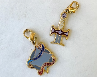 Legendborn Charms | Tracy Deonn-Inspired Bookish Jewelry | Perfect Gift for Fantasy & YA Readers | Bookish Charms | Bookish Jewelry