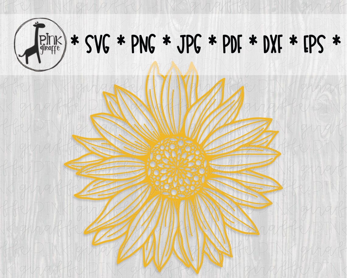 Free Free 127 Sunflower Mandala Cricut SVG PNG EPS DXF File