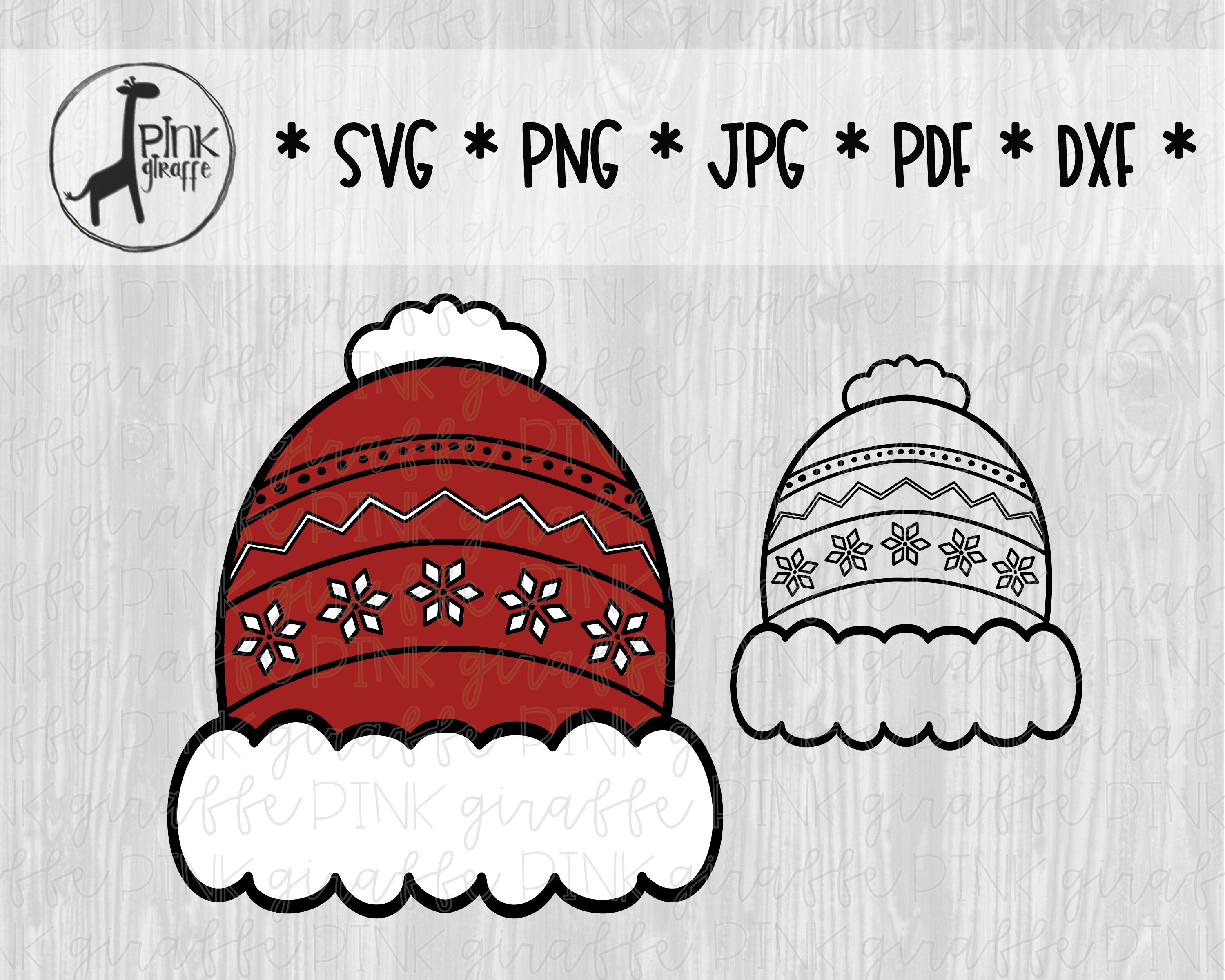 Download Snow Hat Clipart For Silhouette Cricut Scrapbook Svg Png Etsy