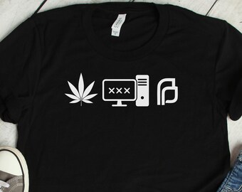 Pot Porn Planned Parenthood Unisex T-shirt, Pot Leaf, Funny Political Shirt for Liberals, Anti-Conservative Graphic Tee, Election Day Shirt