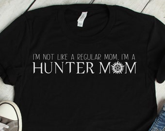 Funny Supernatural Fandom T-Shirt for Women, The Family Business Mother's Day Gift, SPN Fam