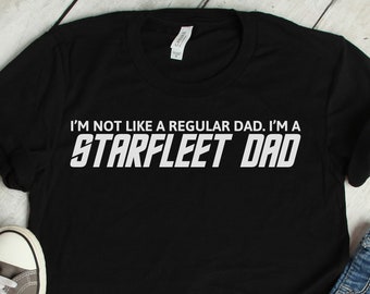 Starfleet Academy T-Shirt for Men, Trekker Father's Day Gift, Trekkie Gift for Dad