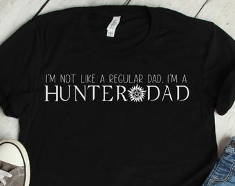 Funny Supernatural Fandom T-Shirt for Men, Anti-Possession Father's Day Gift, Saving People, Hunting Things